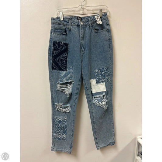 Jeans Straight By Clothes Mentor In Blue Denim, Size: 8