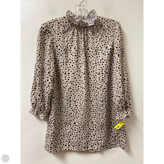 Top Long Sleeve By Clothes Mentor In Animal Print, Size: M