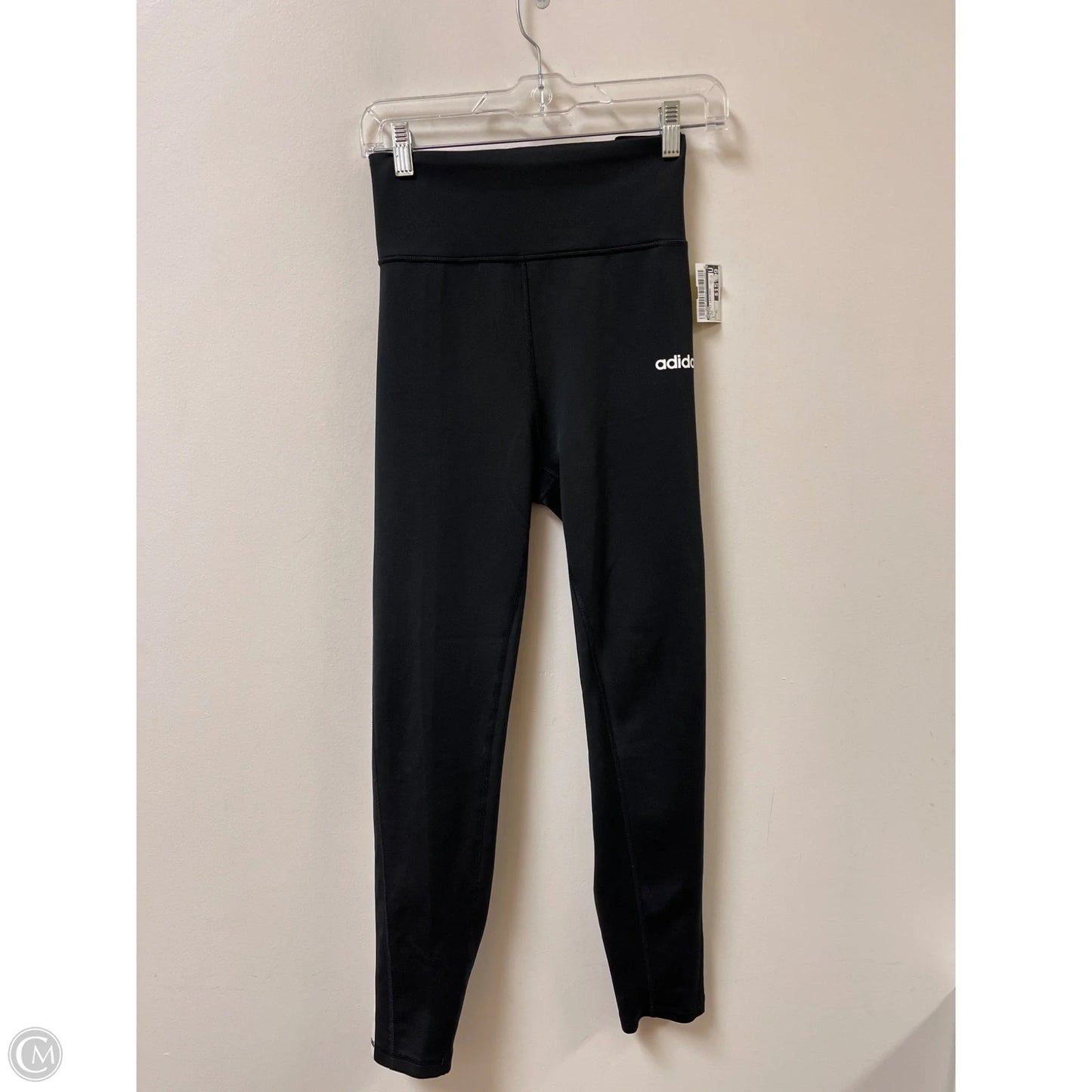 Athletic Leggings By Adidas In Black, Size: Xl
