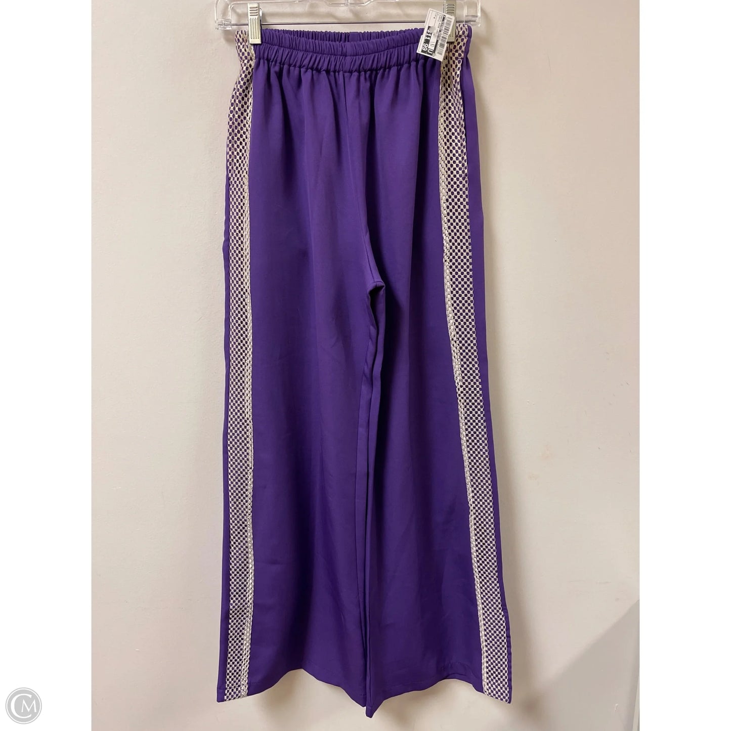 Pants Wide Leg By Clothes Mentor In Purple, Size: 4