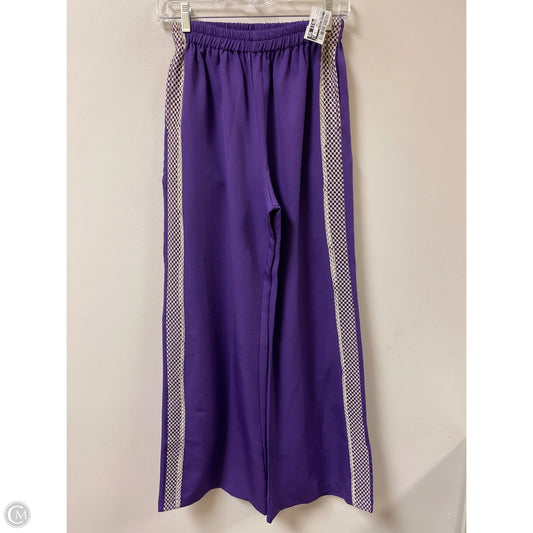 Pants Wide Leg By Clothes Mentor In Purple, Size: 4