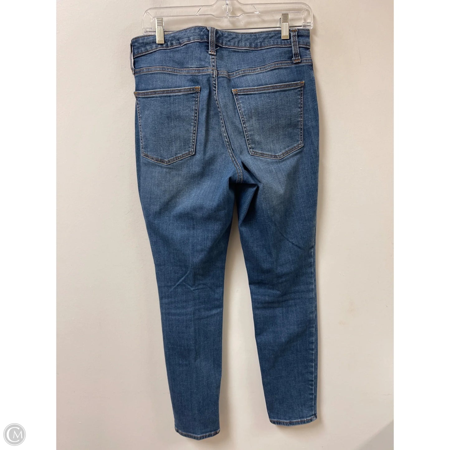 Jeans Skinny By Universal Thread In Blue Denim, Size: 8