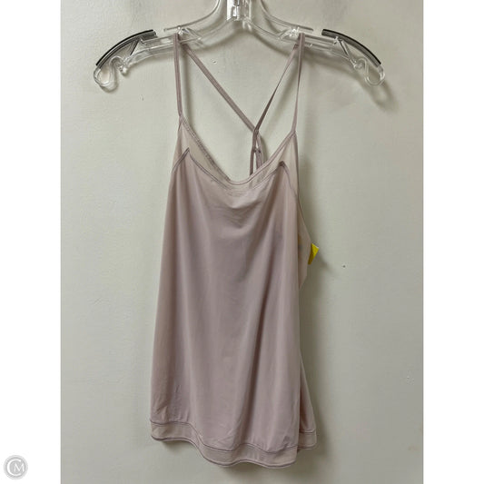 Athletic Tank Top By Lululemon In Pink, Size: S