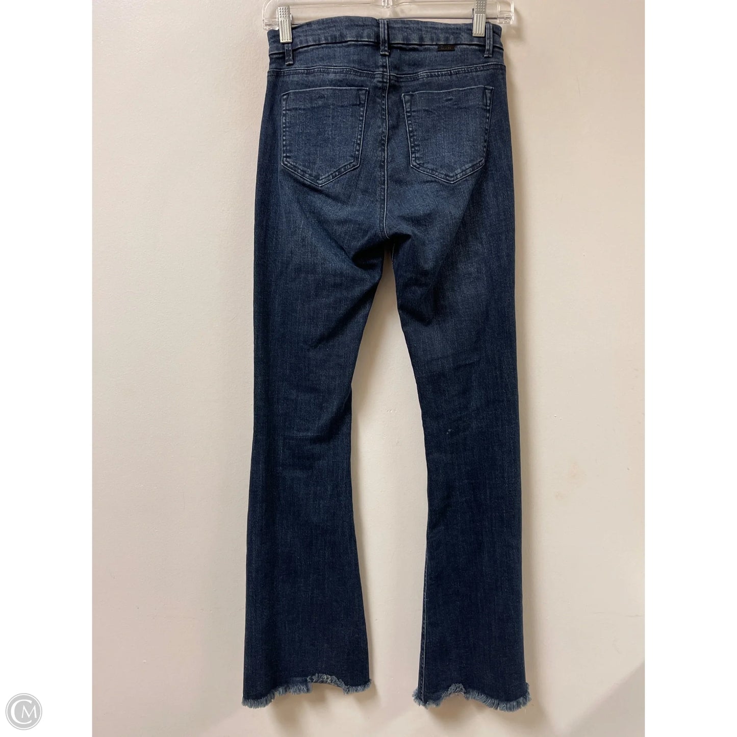 Jeans Flared By Clothes Mentor In Blue Denim, Size: 2