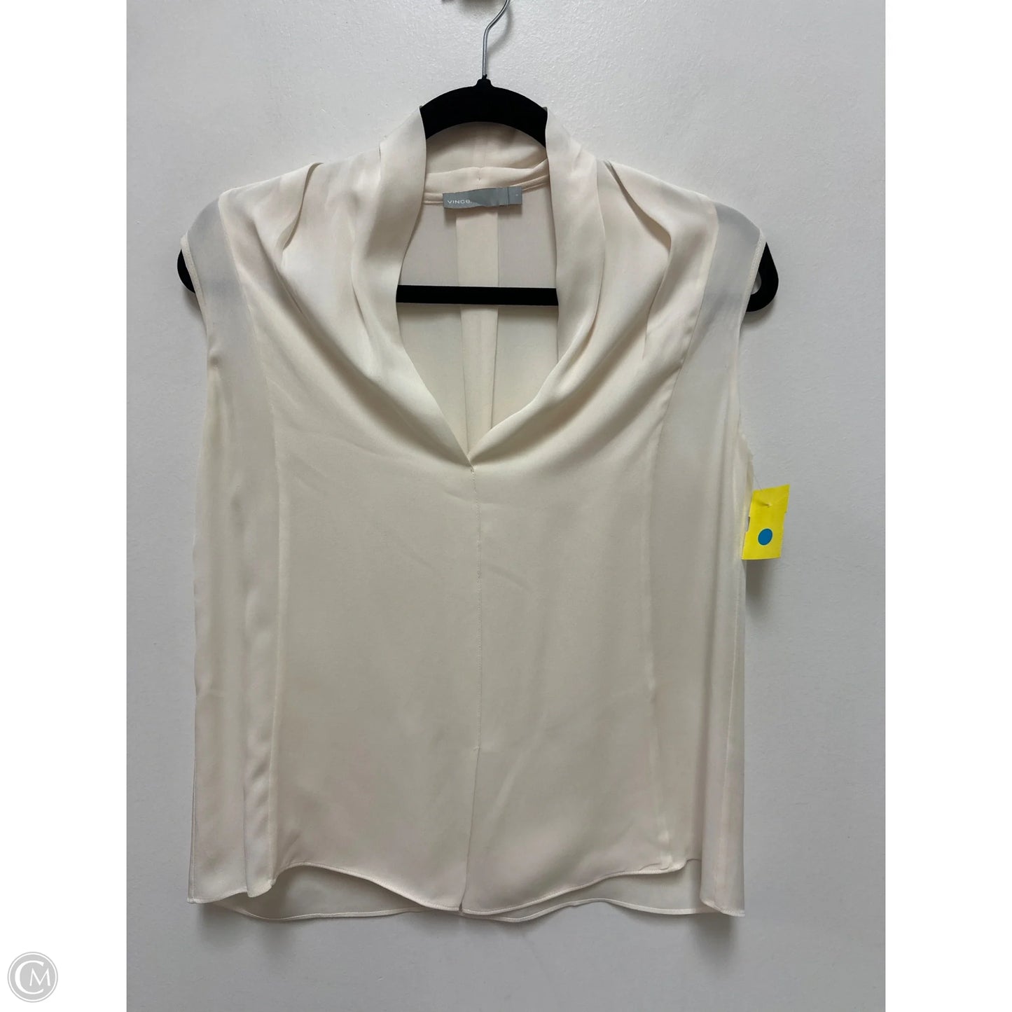 Top Sleeveless By Vince In White, Size: S