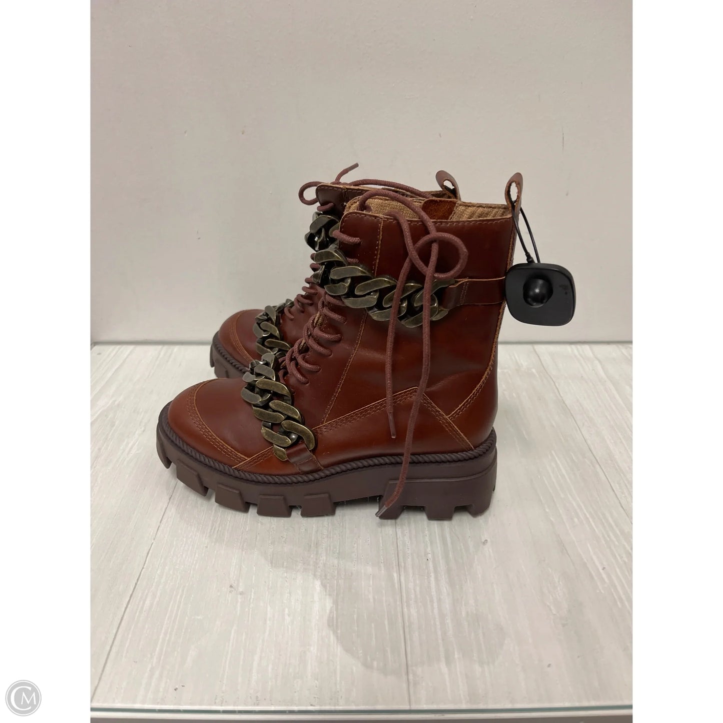 Boots Combat By Kelsi Dagger In Brown, Size: 7