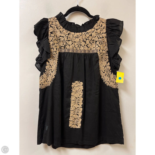 Top Short Sleeve By Clothes Mentor In Black, Size: Xs