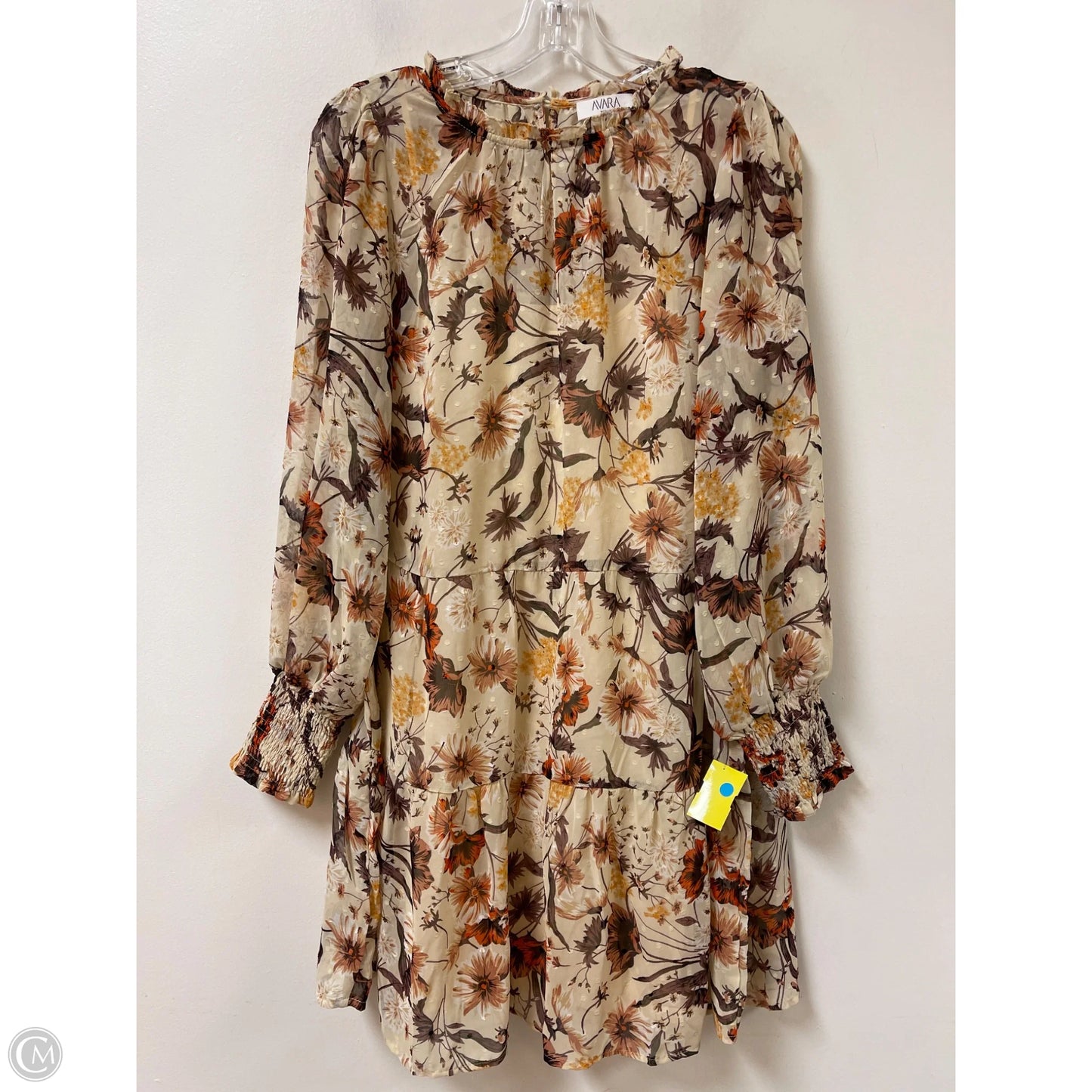 Dress Casual Short By Clothes Mentor In Floral Print, Size: M