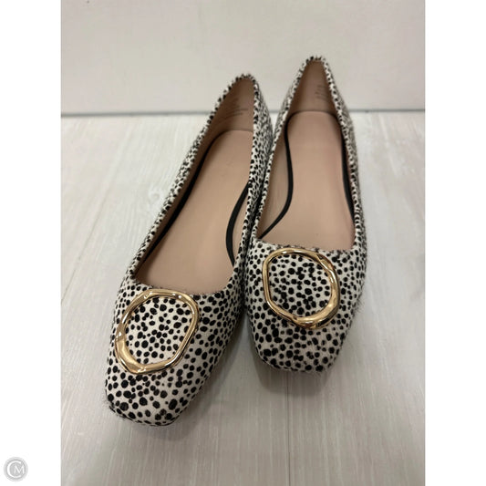Shoes Flats By Something Navy In Animal Print, Size: 9.5