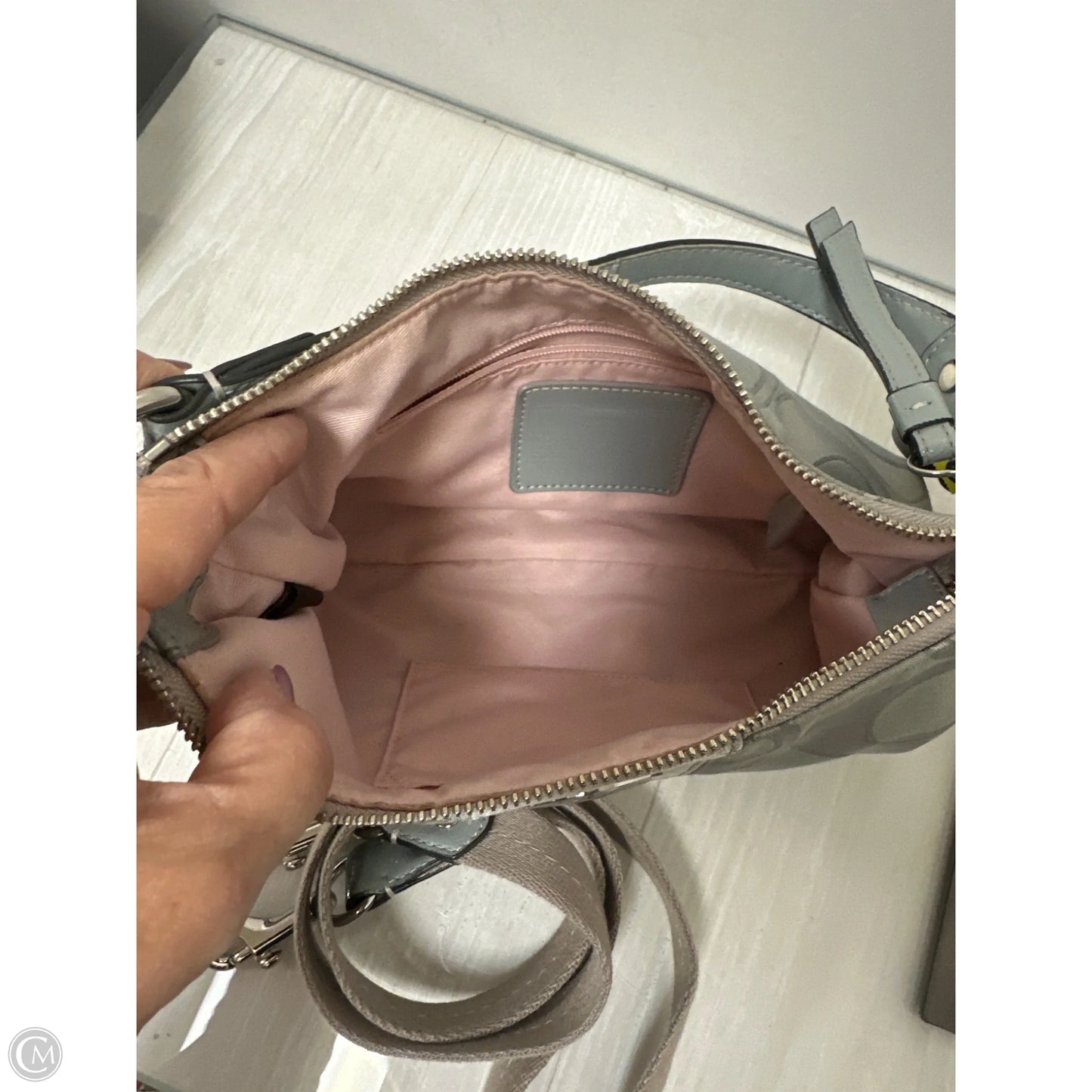 Handbag Designer By Coach, Size: Small