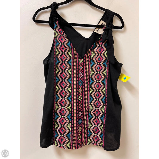 Top Sleeveless By Savanna Jane In Black, Size: S