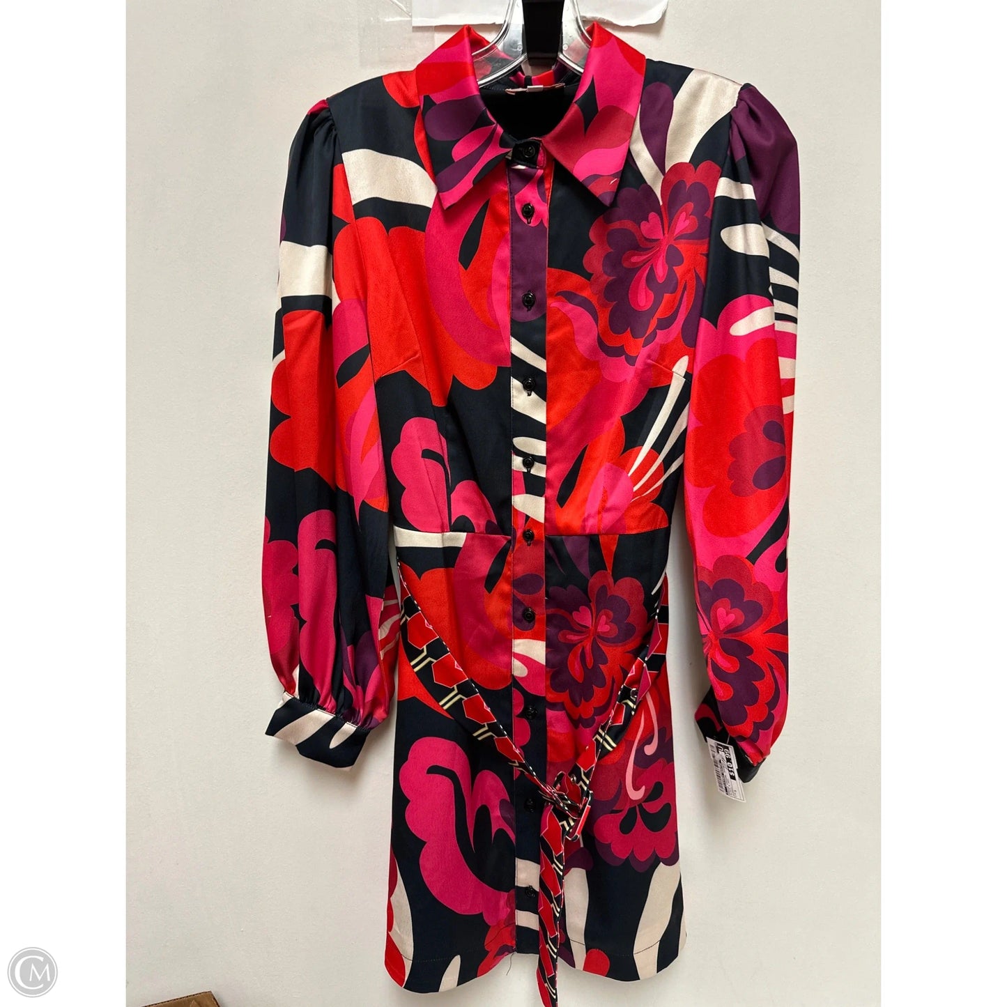 Dress Casual Short By Clothes Mentor In Black & Red, Size: S