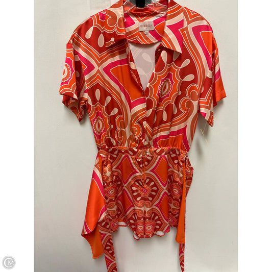 Dress Casual Short By Clothes Mentor In Orange, Size: S