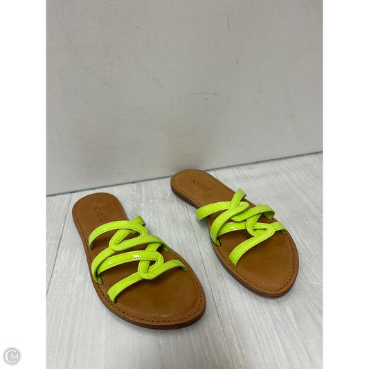 Sandals Flats By Schutz In Yellow, Size: 8