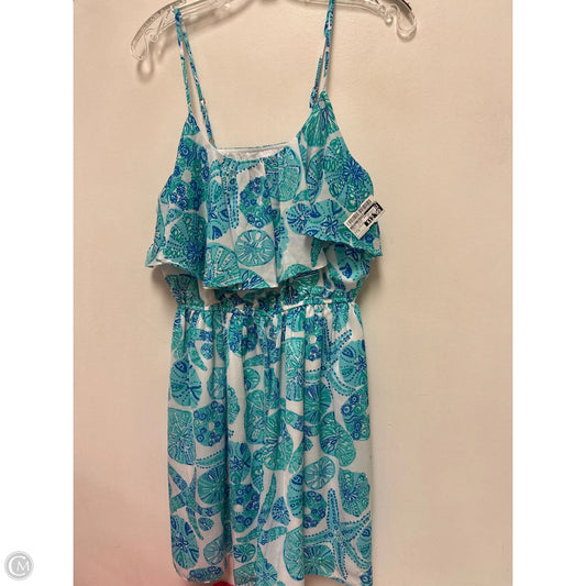 Dress Casual Short By Target-designer In Blue & White, Size: M