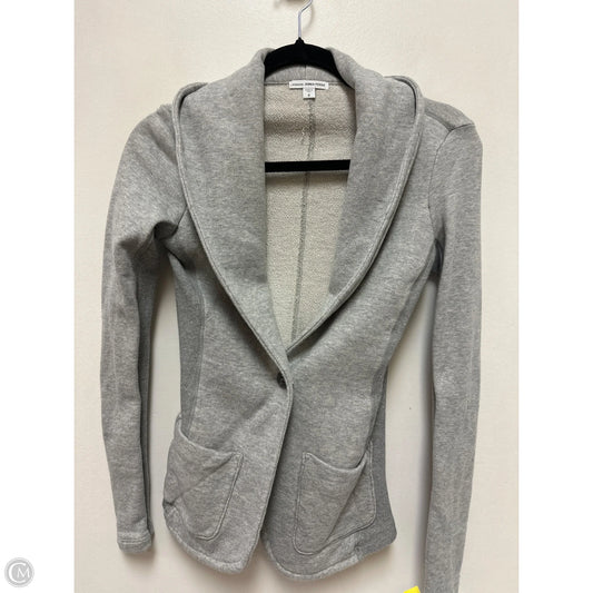 Sweater Cardigan By James Perse In Grey, Size: S