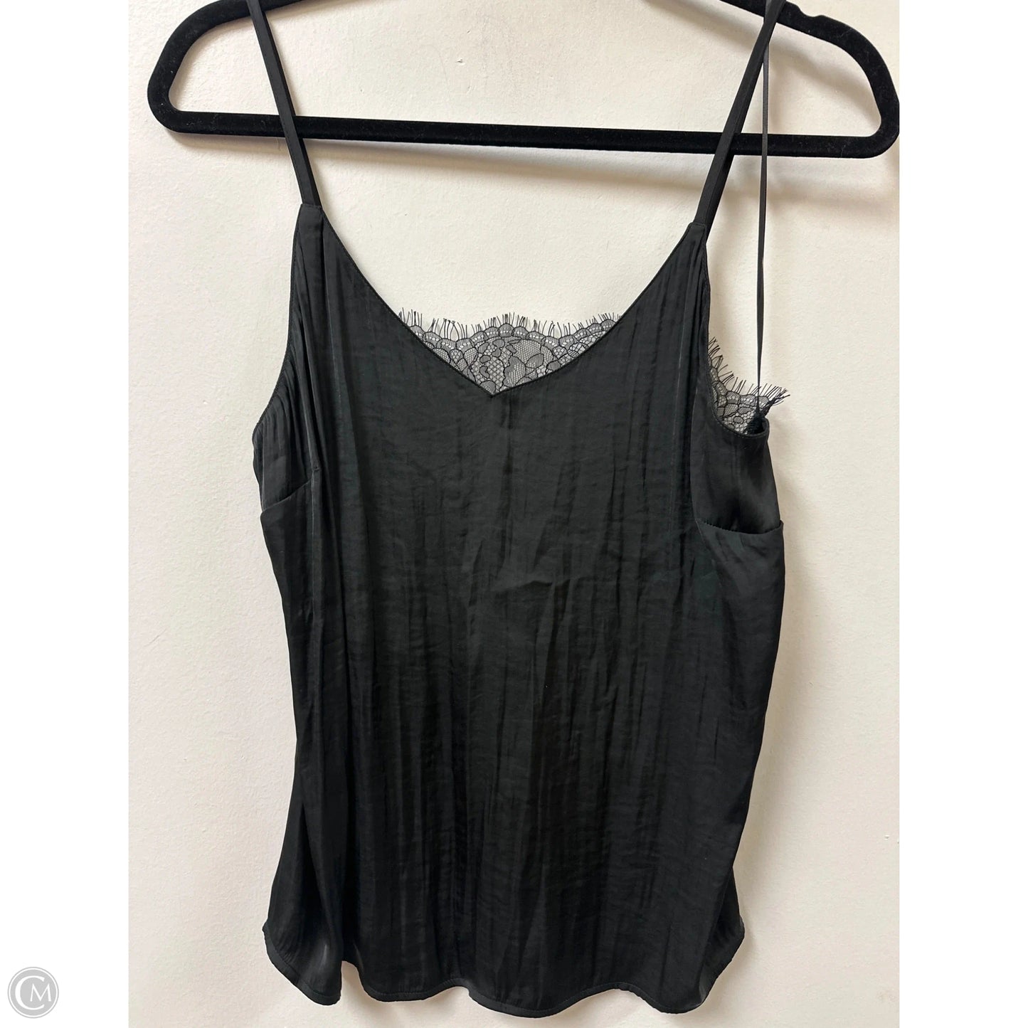 Top Sleeveless By Current Air In Black, Size: M