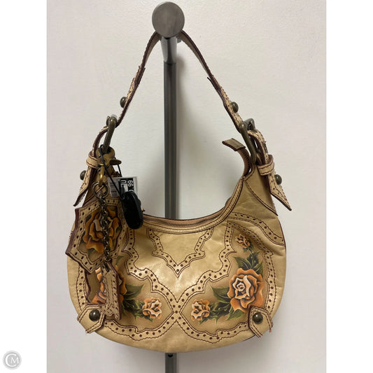 Handbag Leather By Isabella Fiore, Size: Small