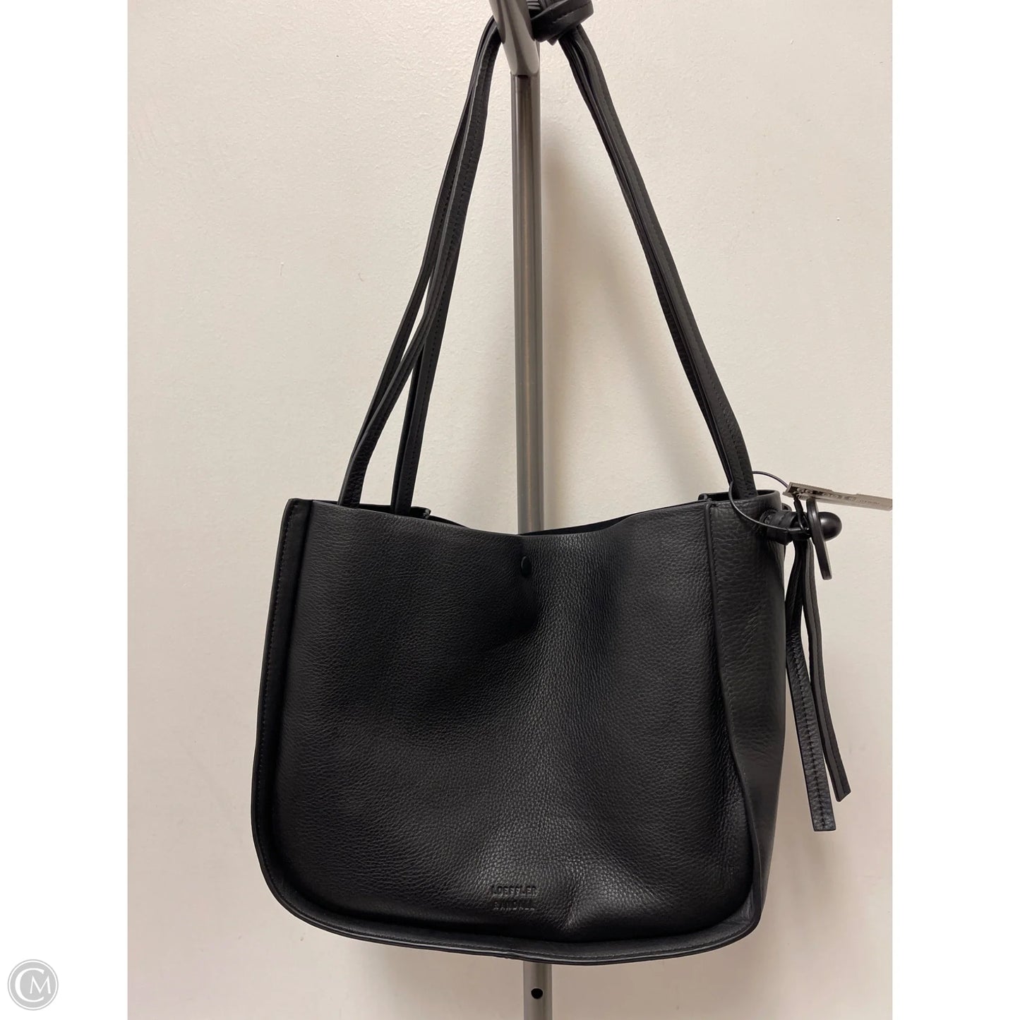 Handbag Leather By Loeffler Randall, Size: Medium