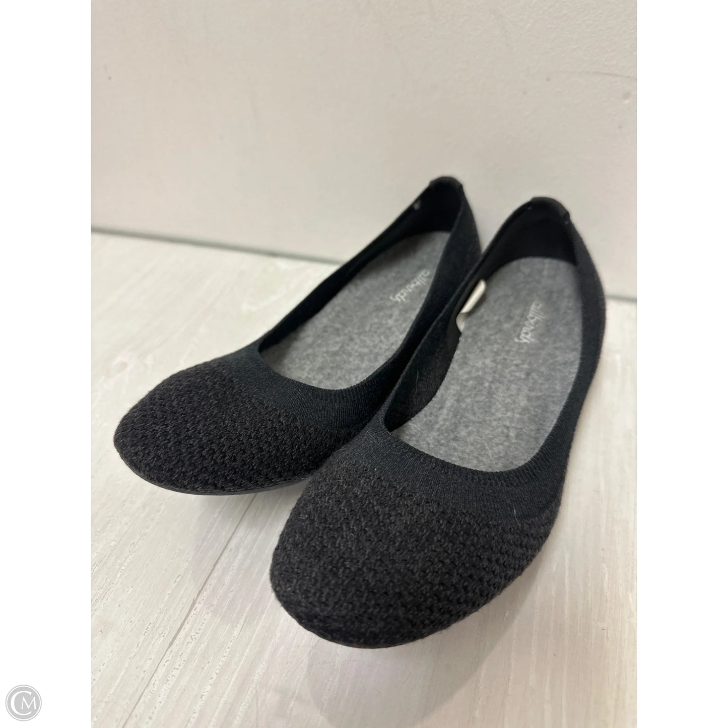 Shoes Flats By Allbirds In Black, Size: 8.5