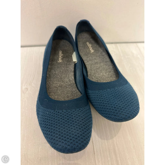 Shoes Flats By Allbirds In Blue, Size: 8.5