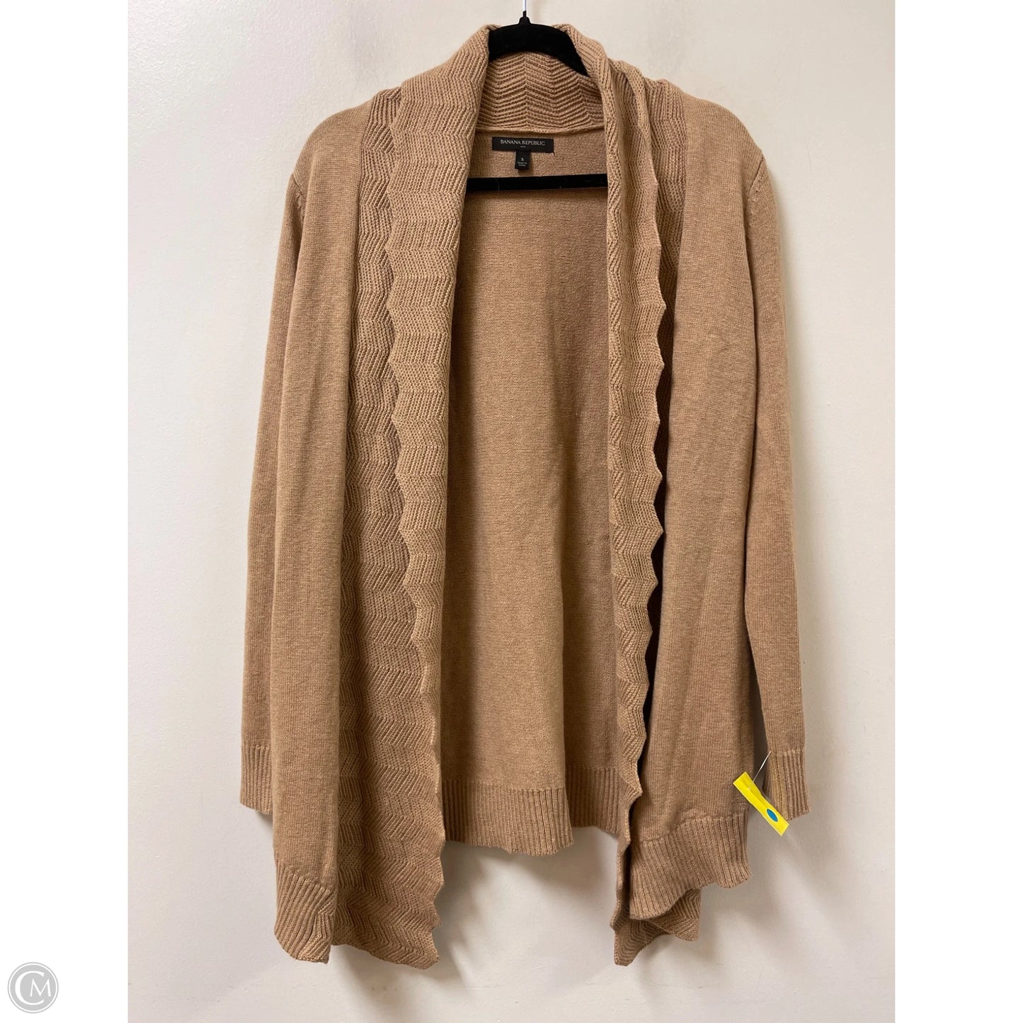 Sweater Cardigan By Banana Republic In Brown, Size: S