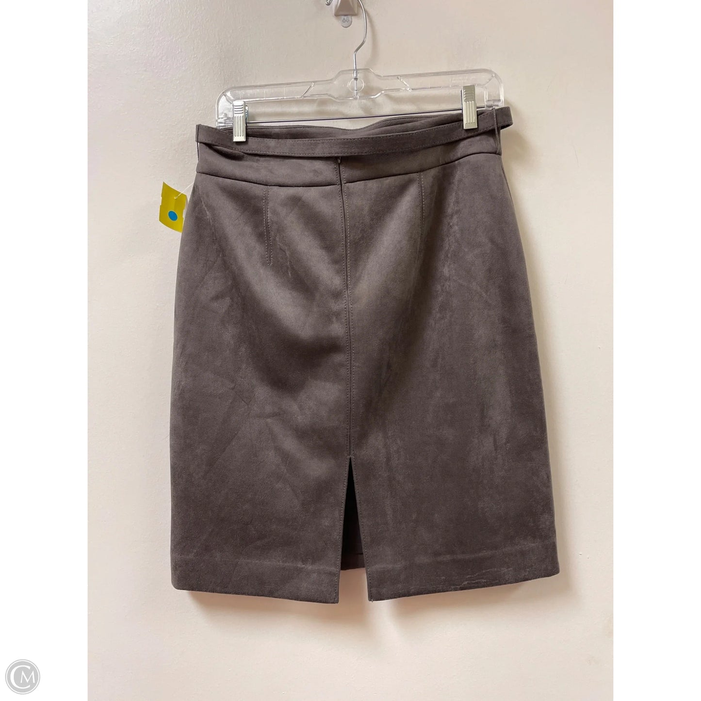 Skirt Mini & Short By Ann Taylor In Grey, Size: 8p