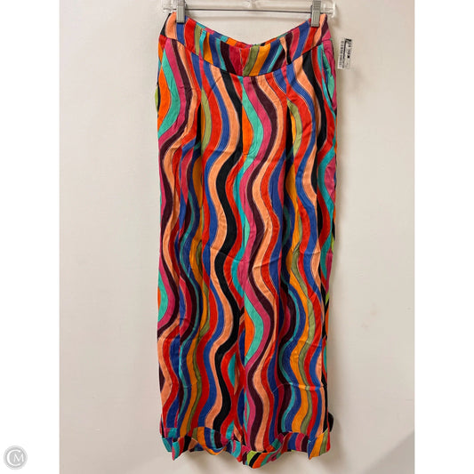 Pants Wide Leg By Farm Rio In Multi-colored, Size: 8p