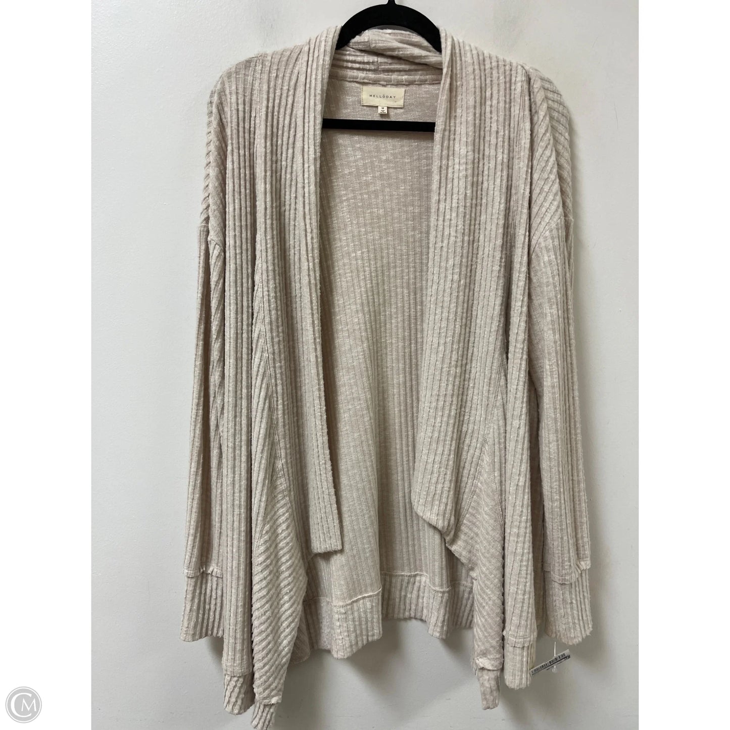 Sweater Cardigan By Melloday In Cream, Size: M