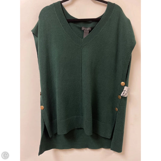 Sweater Short Sleeve By Investments In Green, Size: L