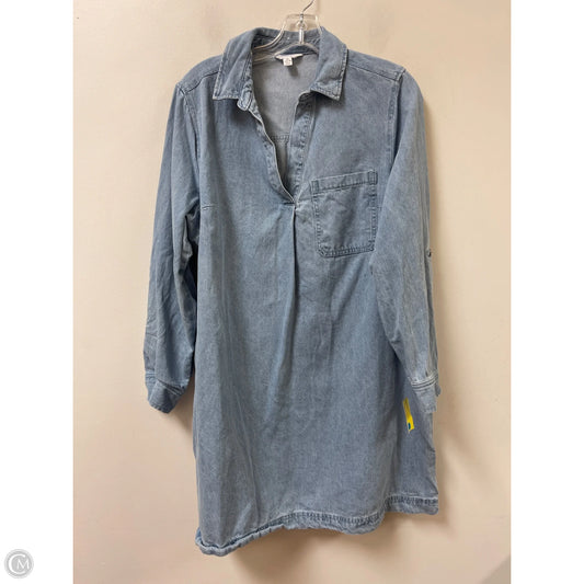 Dress Casual Short By Time And Tru In Blue Denim, Size: Xl