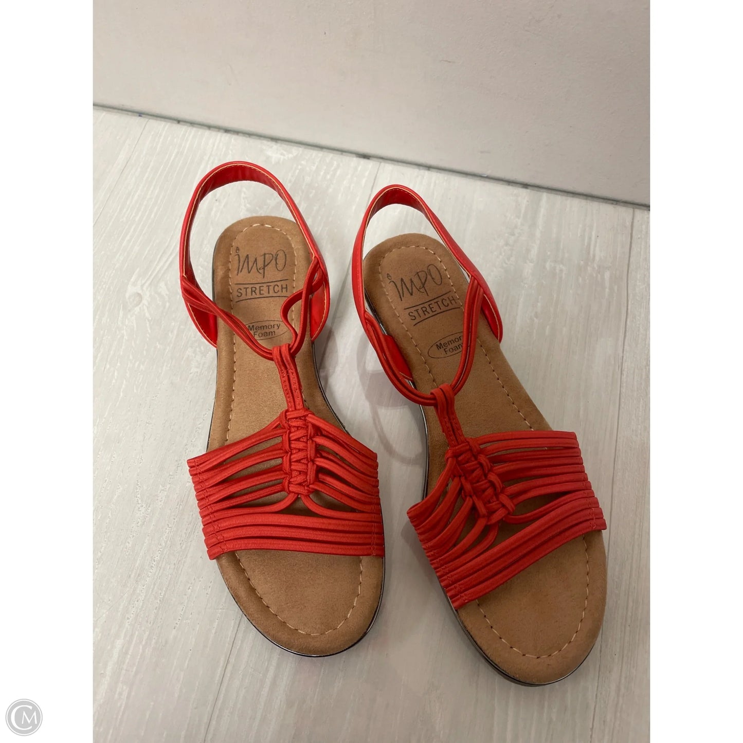 Sandals Flats By Impo In Red, Size: 7