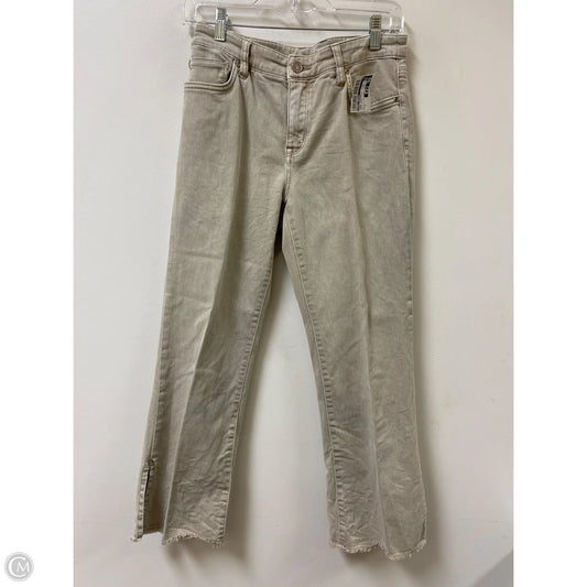 Jeans Cropped By Tommy Bahama In Cream Denim, Size: 2