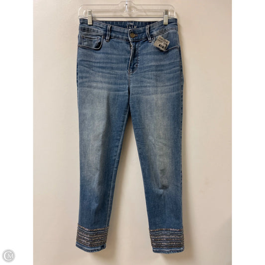 Jeans Cropped By White House Black Market In Blue Denim, Size: 2