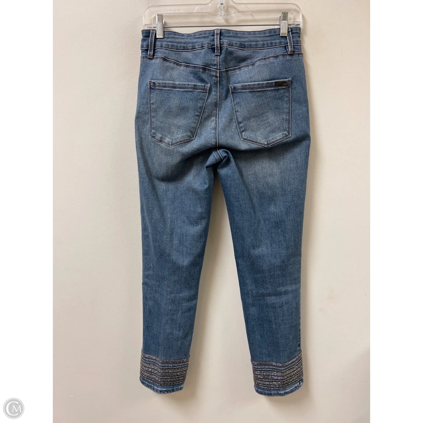 Jeans Cropped By White House Black Market In Blue Denim, Size: 2