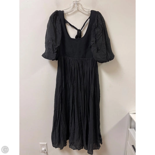 Dress Casual Maxi By Clothes Mentor In Black, Size: L