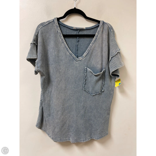 Top Short Sleeve By Altard State In Blue, Size: Xs