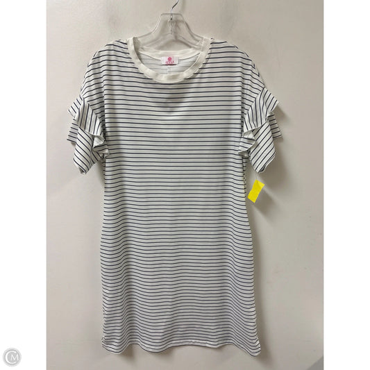 Dress Casual Short By Clothes Mentor In Striped Pattern, Size: L