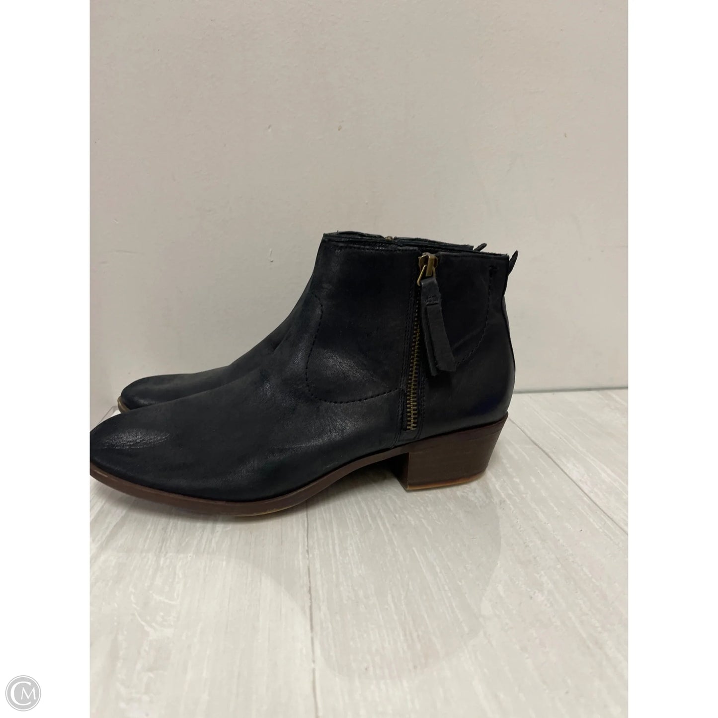 Boots Ankle Flats By Lucky Brand In Black, Size: 8.5