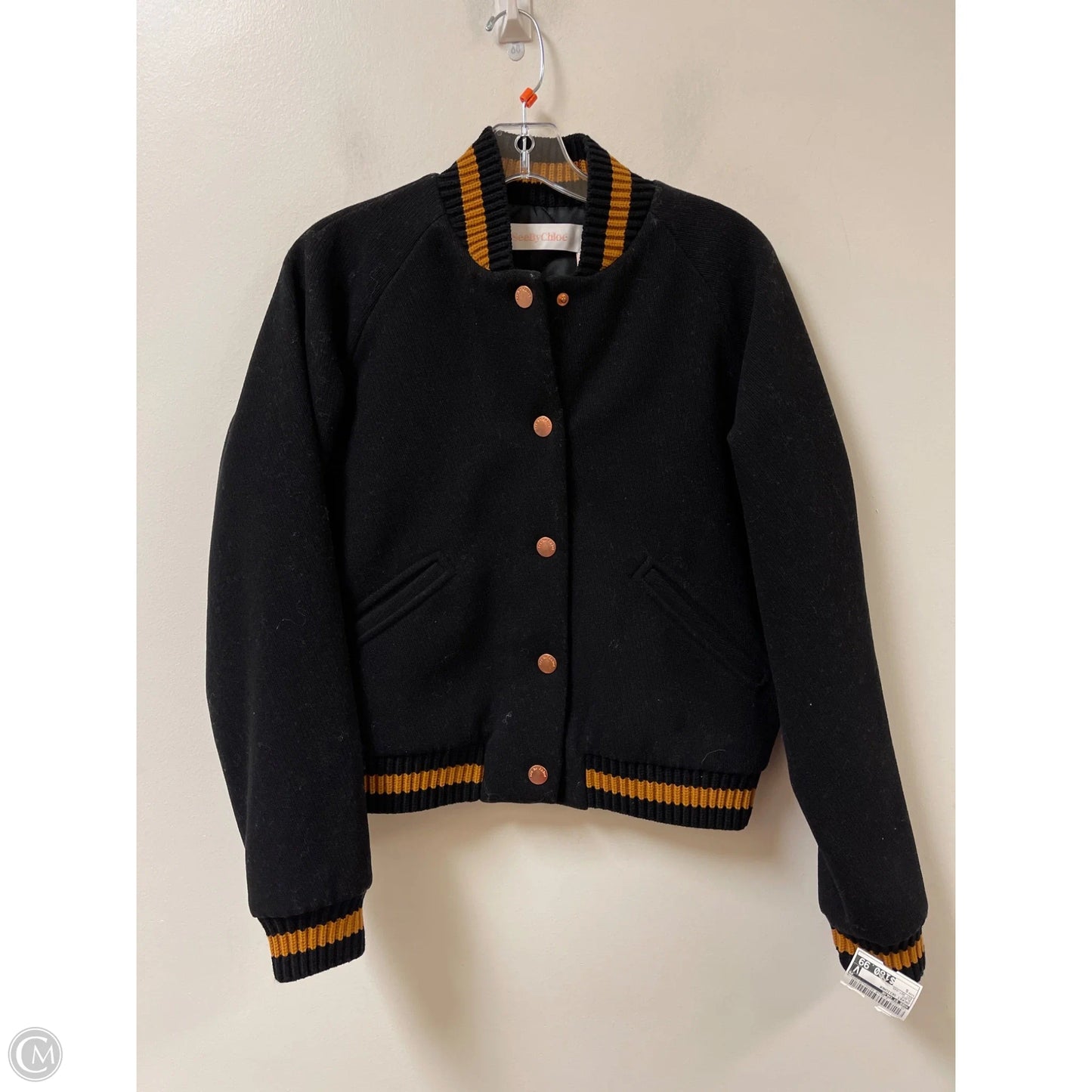 Jacket Designer By See By Chloe In Black, Size: S