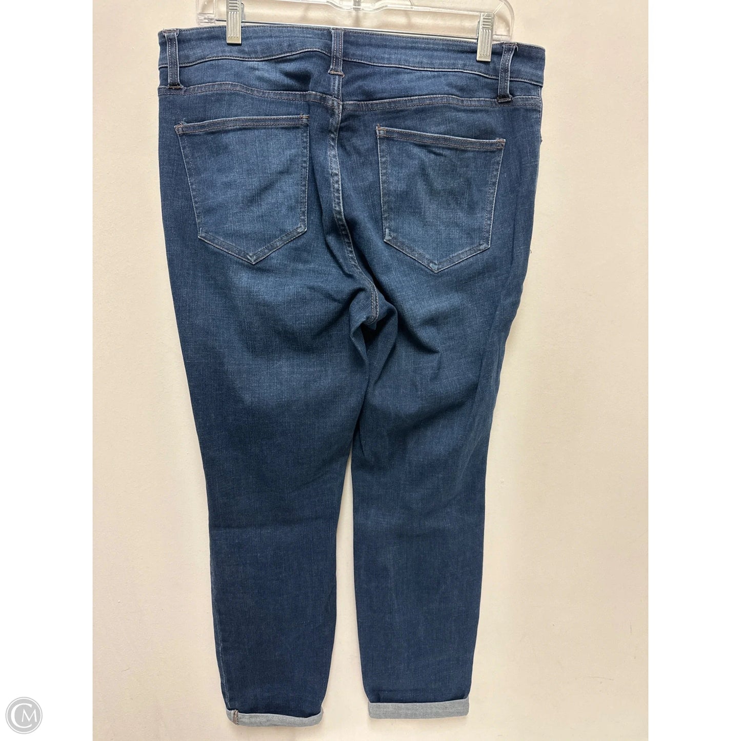 Jeans Skinny By Lc Lauren Conrad In Blue Denim, Size: 14