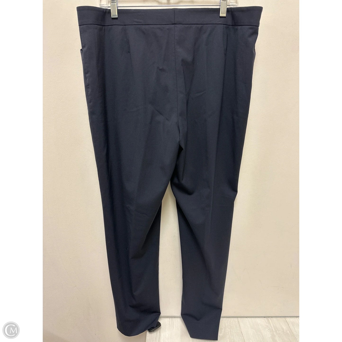 Pants Designer By Lafayette 148 In Navy, Size: 14