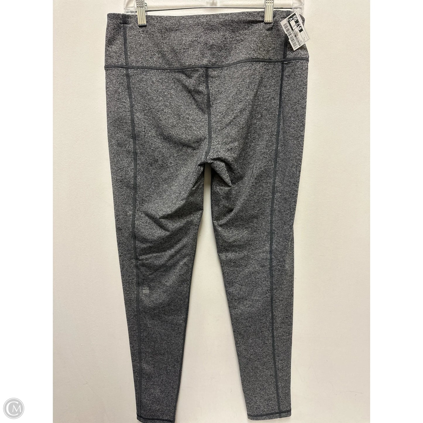 Athletic Leggings By Victorias Secret In Grey, Size: L