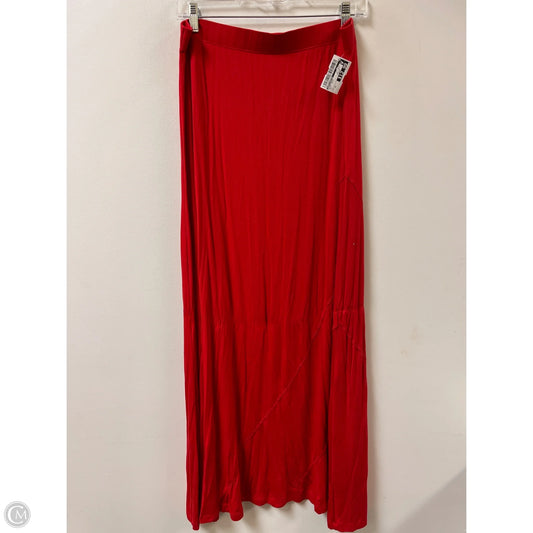 Skirt Maxi By Worthington In Red, Size: 12