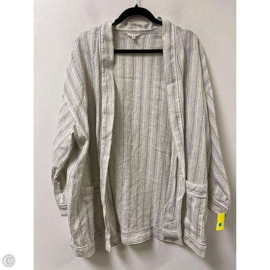 Kimono By Max Studio In Blue & White, Size: M