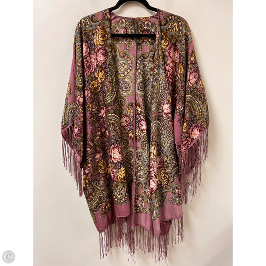 Kimono By Aratta Silent Journey In Purple, Size: Osfm
