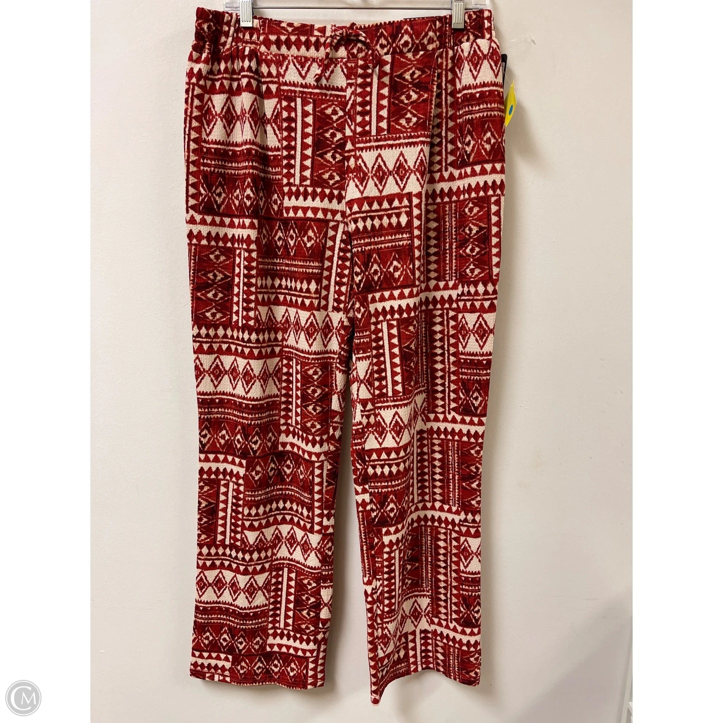 Pants Wide Leg By Soho Apparel In Red, Size: 8