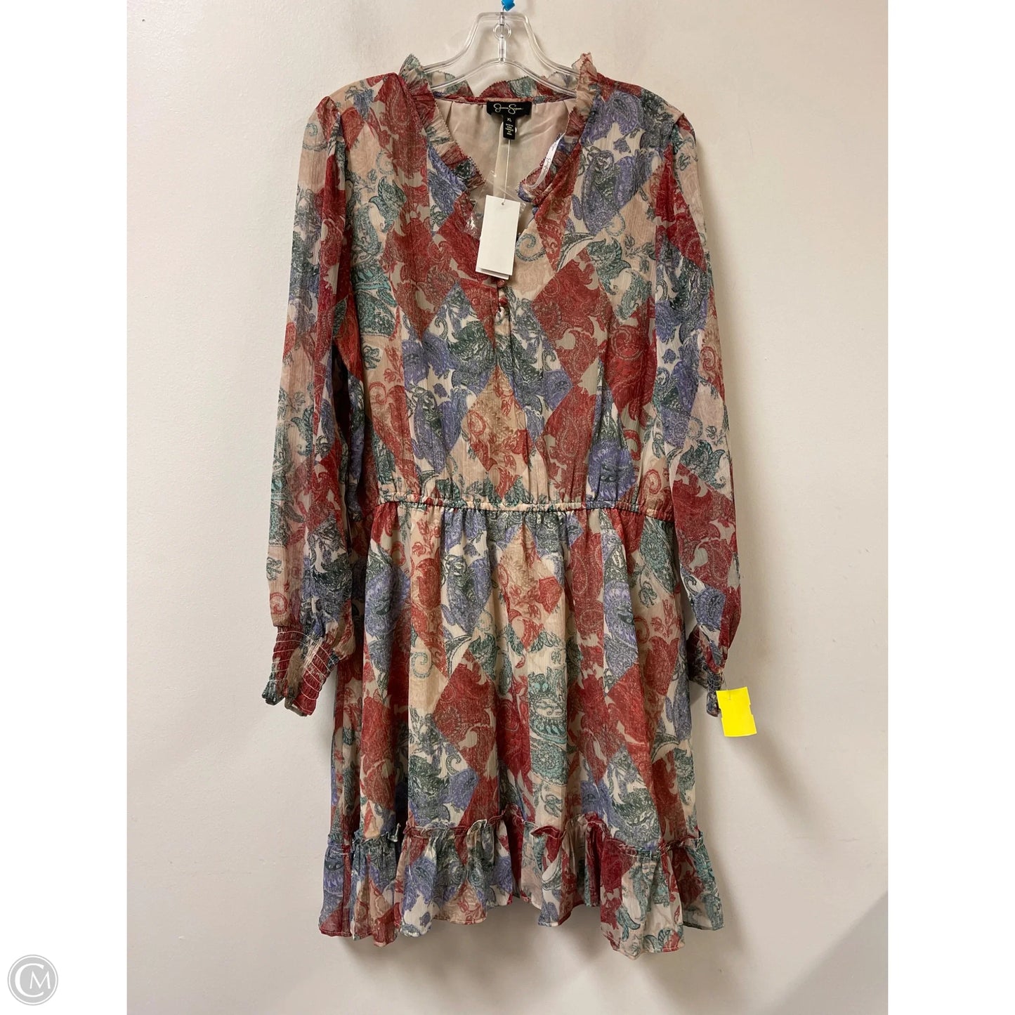 Dress Casual Short By Jessica Simpson In Multi-colored, Size: Xl
