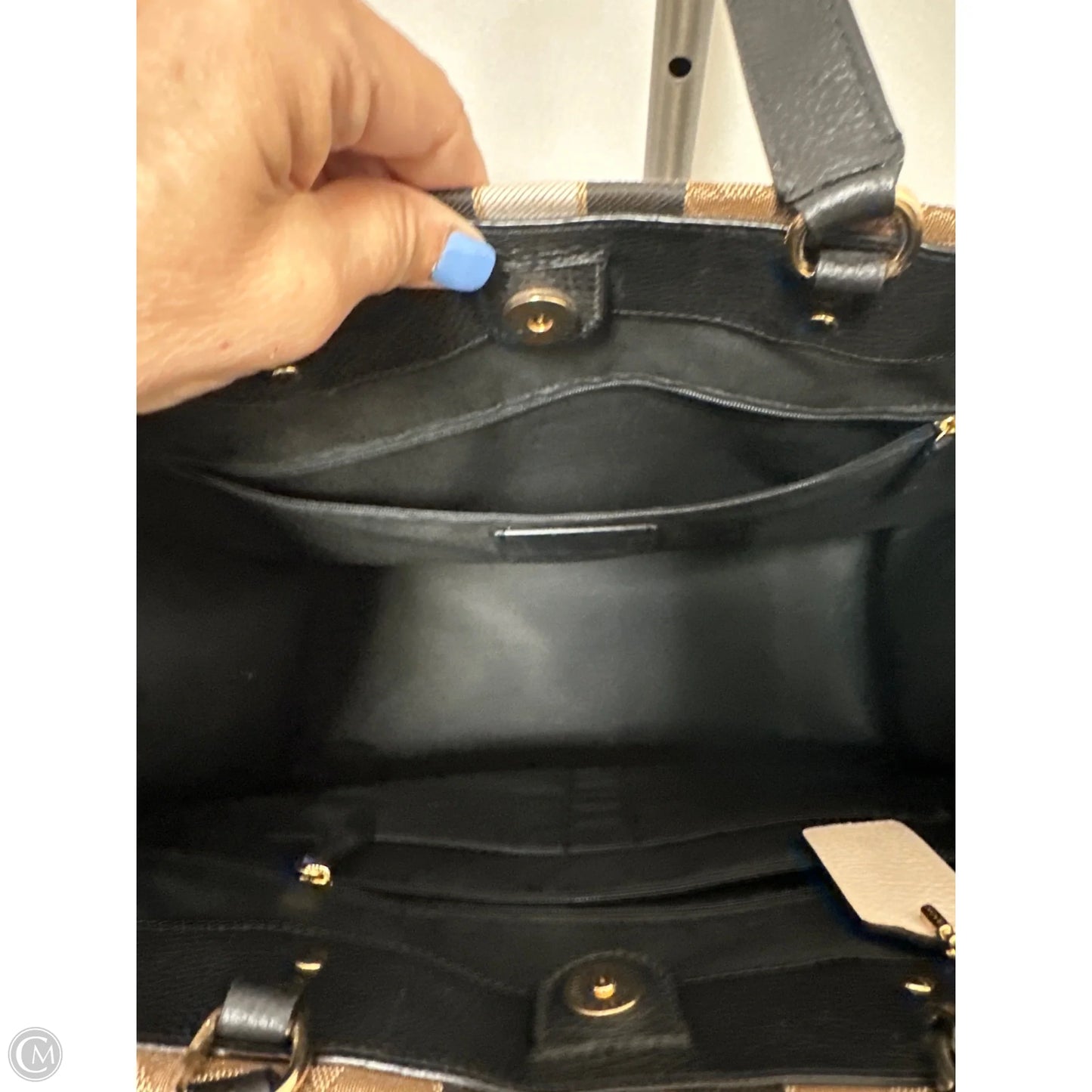 Handbag Designer By Coach, Size: Large