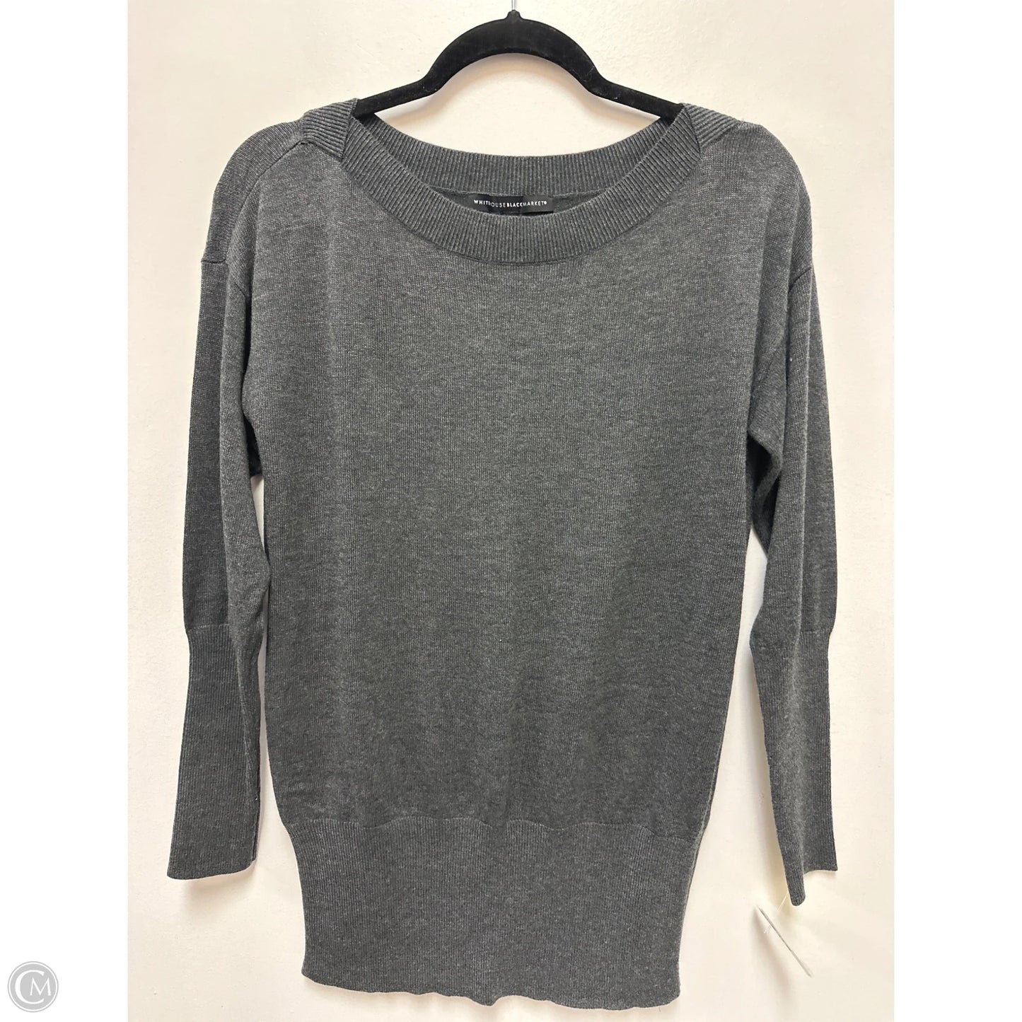 Sweater By White House Black Market In Grey, Size: Xs